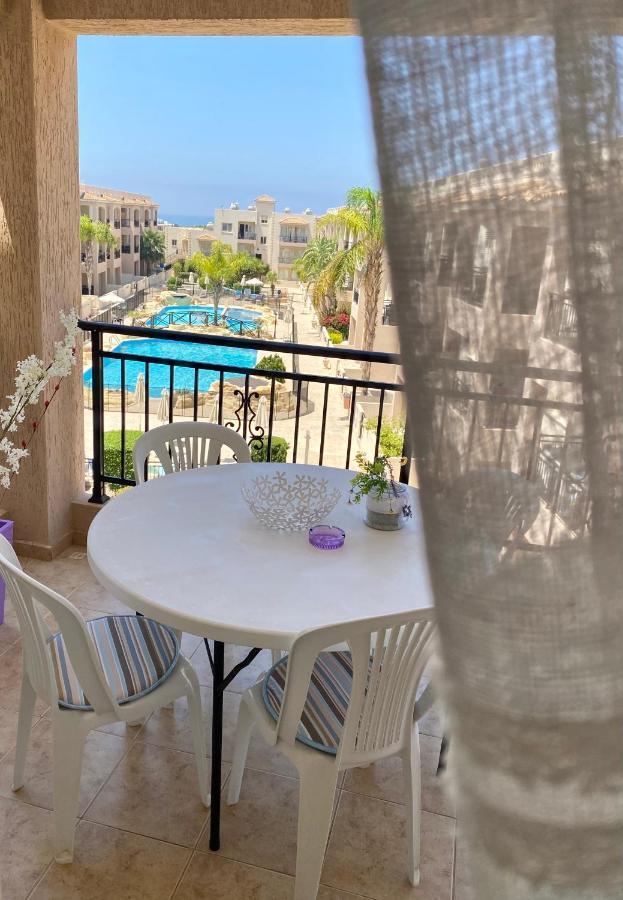 Royal Seacrest А203 Sea View Apartment Paphos Bagian luar foto
