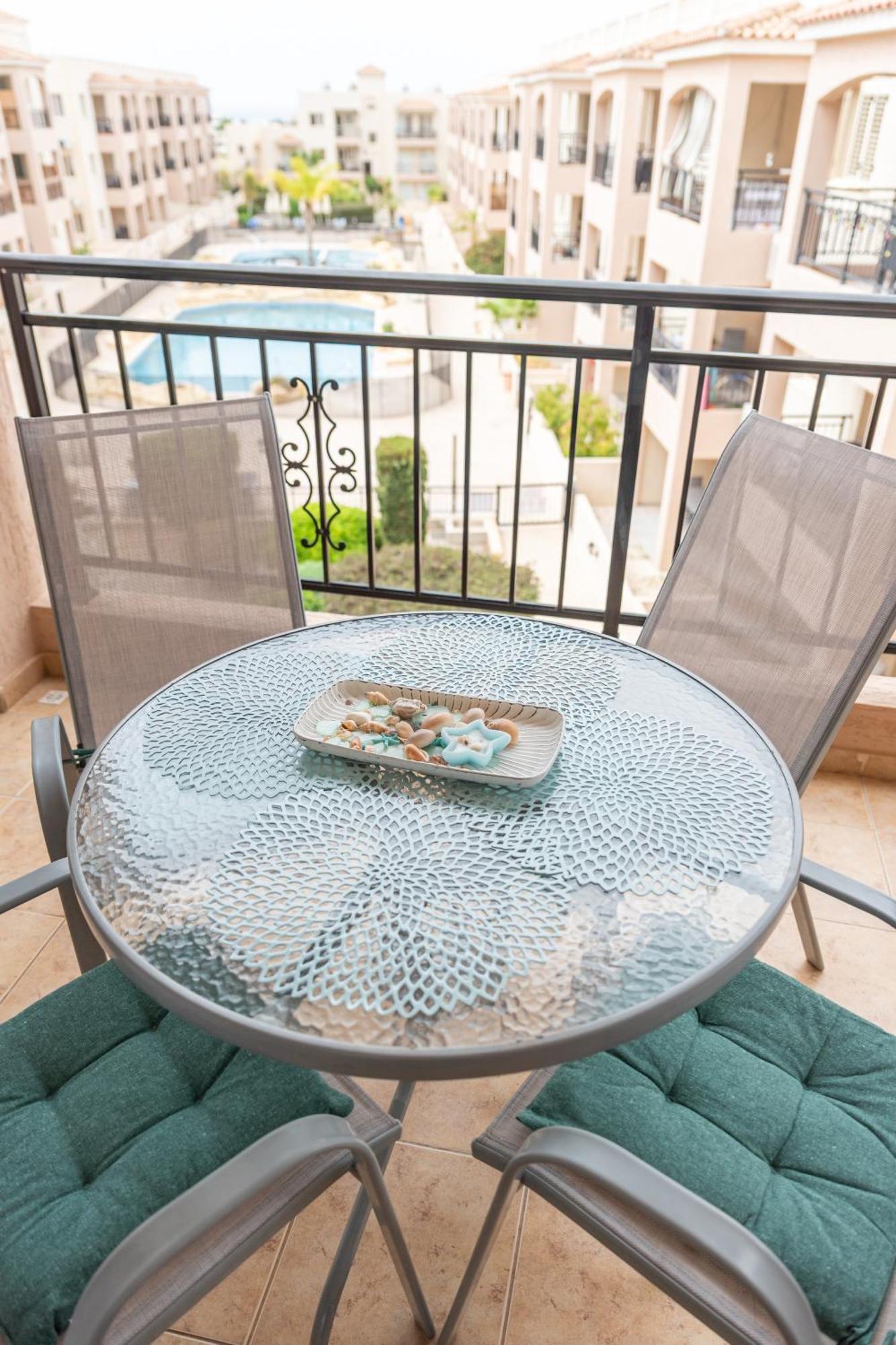 Royal Seacrest А203 Sea View Apartment Paphos Bagian luar foto