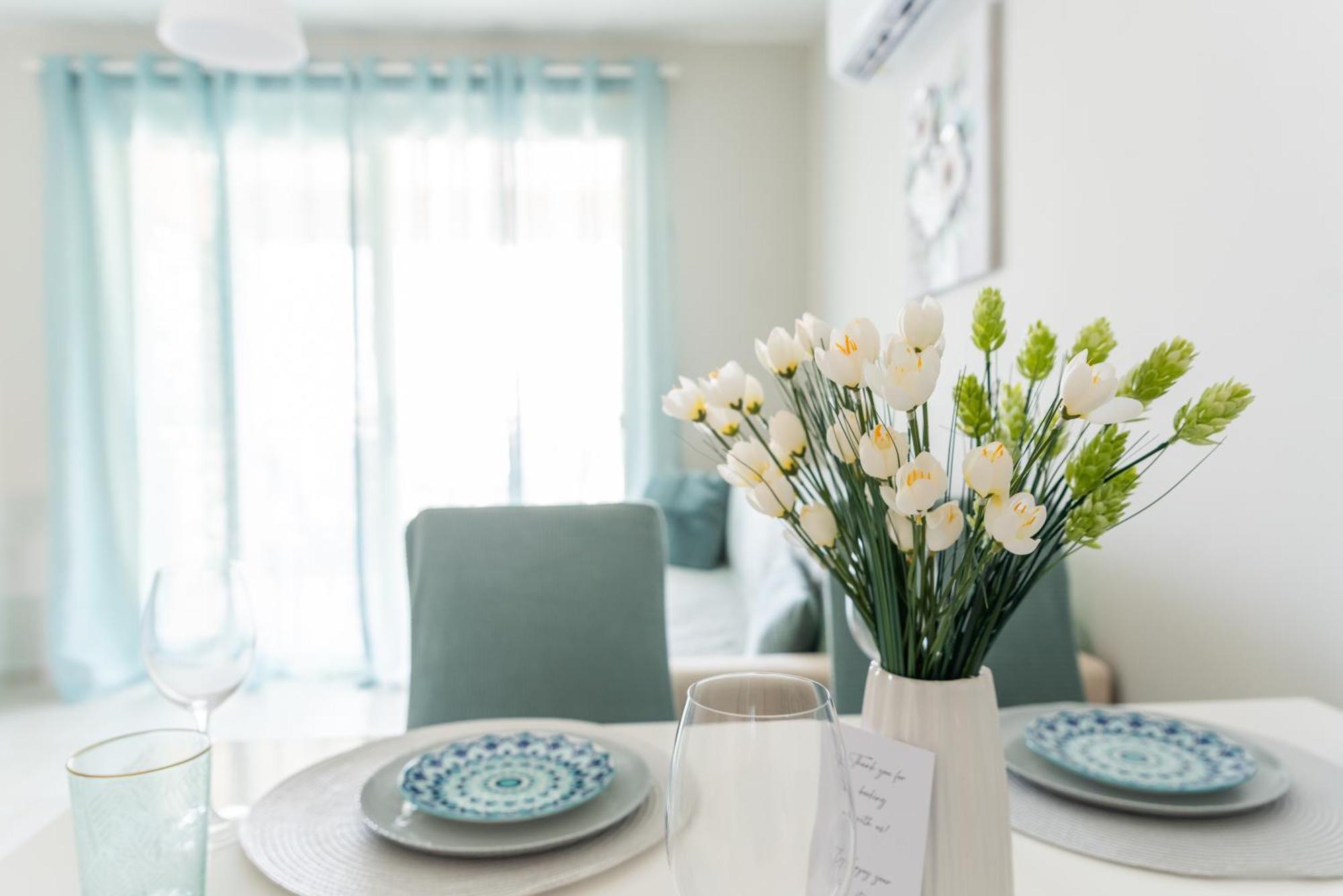 Royal Seacrest А203 Sea View Apartment Paphos Bagian luar foto