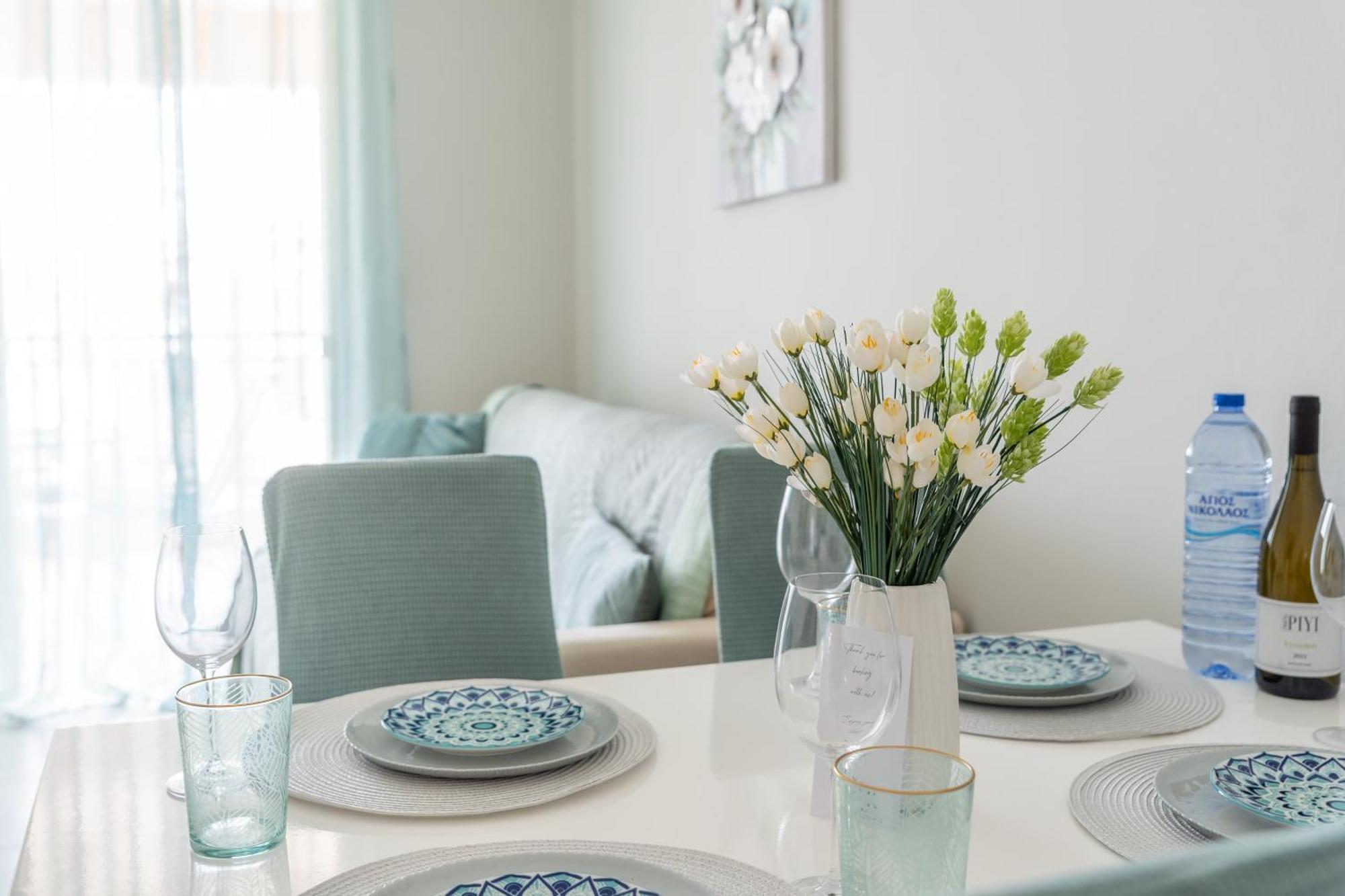 Royal Seacrest А203 Sea View Apartment Paphos Bagian luar foto